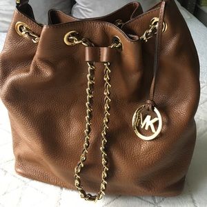 Michael kors leather handbag